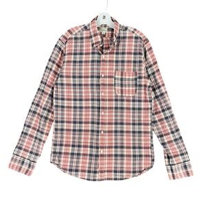 J Crew Indian Madras Shirt Men M Slim Fit‎ Woven Classic Button Business Casual